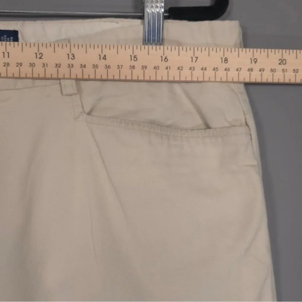 POLO RALPH LAUREN Men’s Pants Slacks 38/32‎ Front Pockets Straight Casual Chino